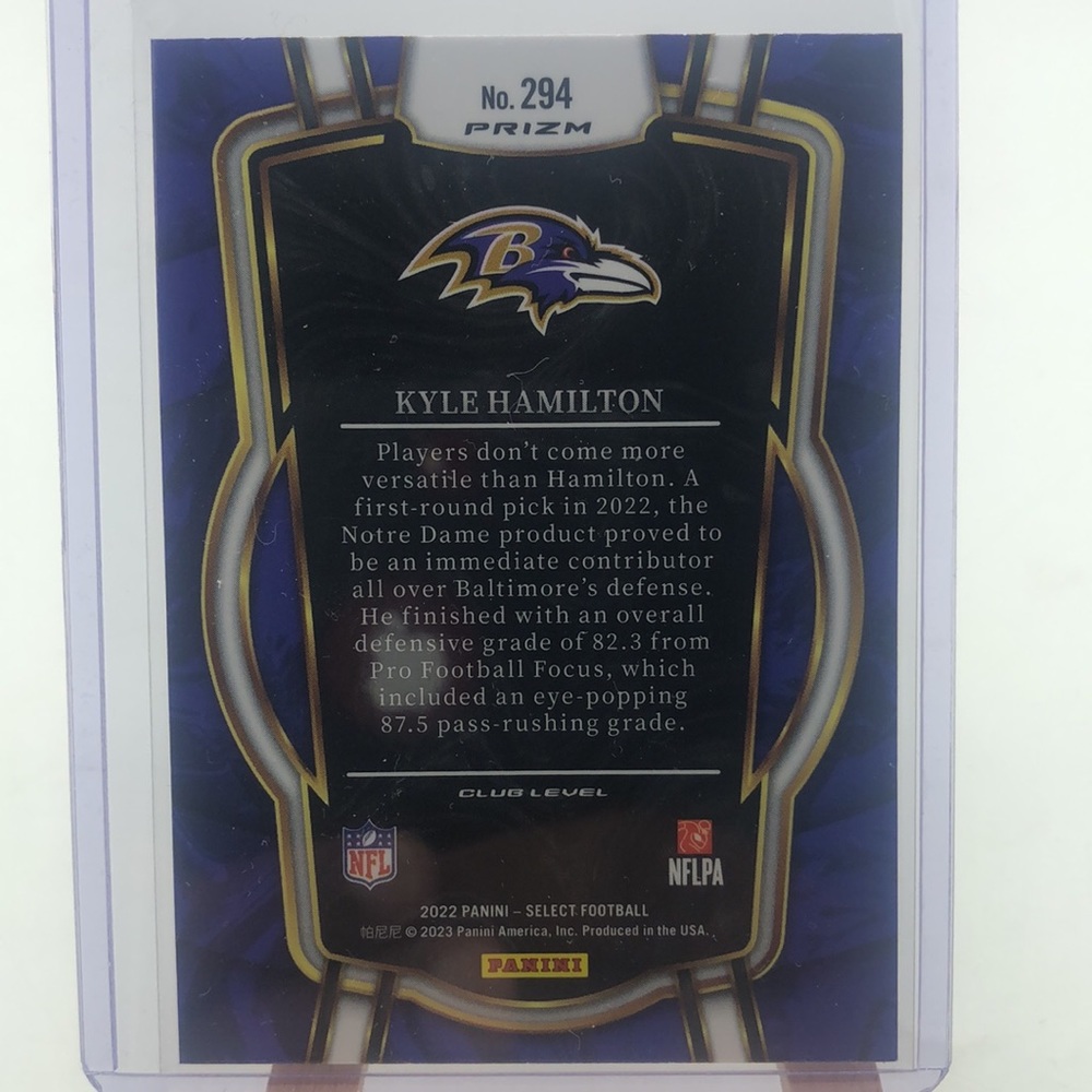 Kyle Hamilton RC - Picture 2 of 2